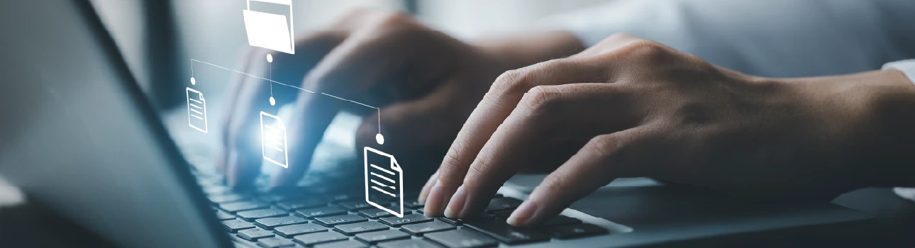 illustration du bureau d'ordre digital