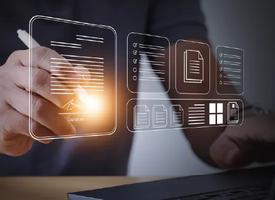 illustration de la signature électronique