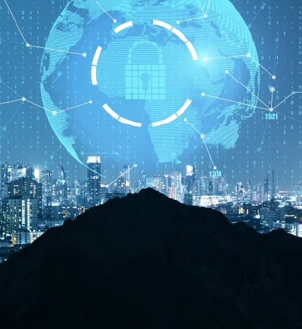 illustration du concept de souveraineté numérique