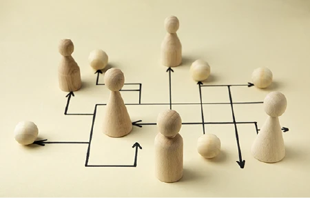 illustration d'une organisation agile