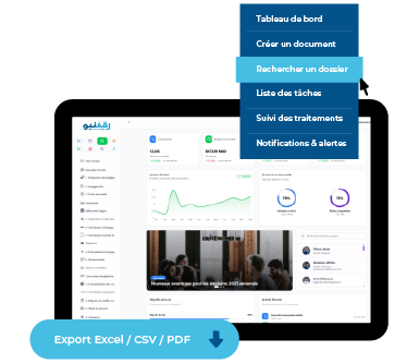 interface plateforme RAQMANEO