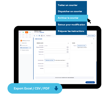 NEO Bureau d'ordre digital, Gestion électronique des courriers, GEC