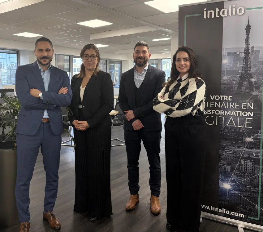 équipe Neonovia et Intalio